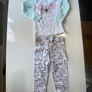 NEW Koara PJs 2-piece Pajamas Size 2T Girls Pajama Set 100% Cotton NEW